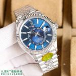 N-Factory ROLEX Sky-Dweller Series 904L Steel 9001 Chips Blue Watch